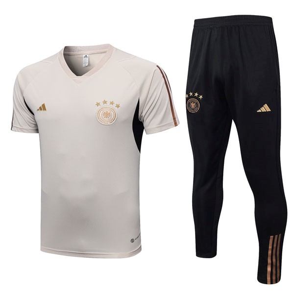 Entrenamiento Alemania Conjunto Completo 2022/23 Gris Negro